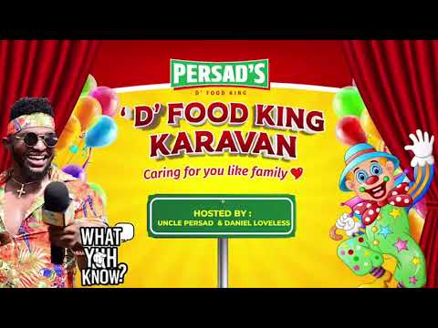 LOOK OUT FOR THE KING’S KARAVAN COMING YOUR WAY FROM PERSAD’S D FOOD KING!!!!!
