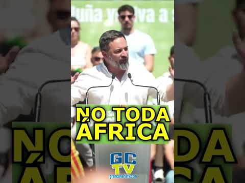 No toda ÁFRICA cabe en Cornellá Santiago Abascal (VOX) #shorts