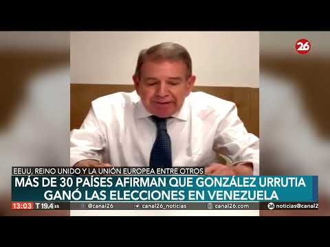 ¿Qué países reconocieron al opositor Edmundo González Urrutia como ganador en Venezuela?