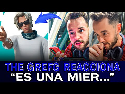 THEGREFG REACCIONÓ a la SKIN de el RUBIUS en FORTNITE