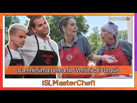 La enésima pelea de Verónica Forqué en MasterChef Celebrity - ¡Sí, MasterChef!