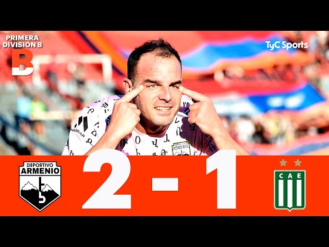 Deportivo Armenio 2-1 Excursionistas | Primera División B | Fecha 21 (Apertura)