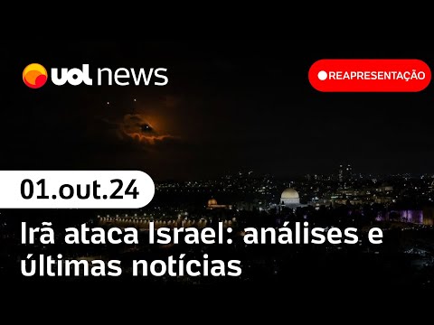 Irã ataca Israel: relatos de brasileiros; análises de Jamil, Tales e mais | Reapresentação UOL News