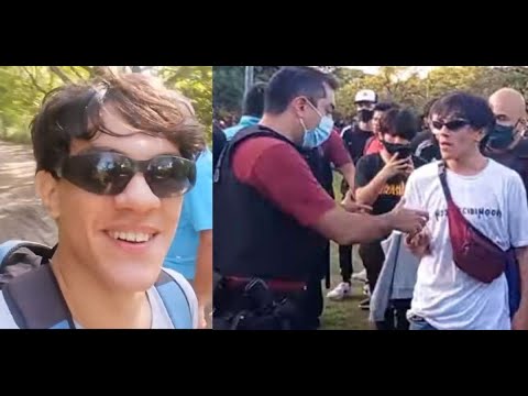 ¡Youtuber detenido! Gabino Silva VS la policía luego de convocar una fiesta masiva en el Planetario