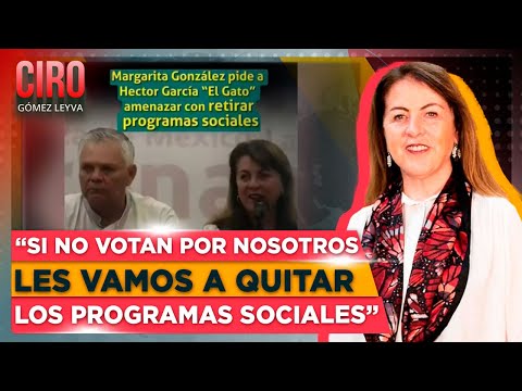 Filtran audio de candidata de Morelos; amenaza con quitar programas sociales | Ciro Gómez Leyva
