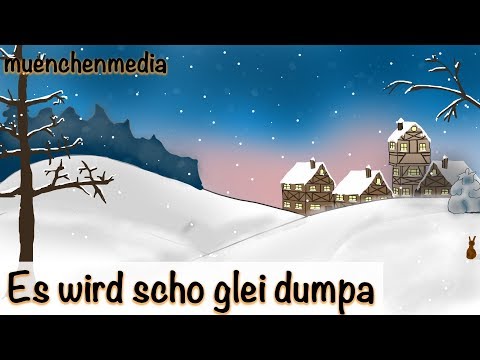 🌛 Es wird scho glei dumpa - Weihnachtslieder deutsch | Schlaflieder deutsch - muenchenmedia