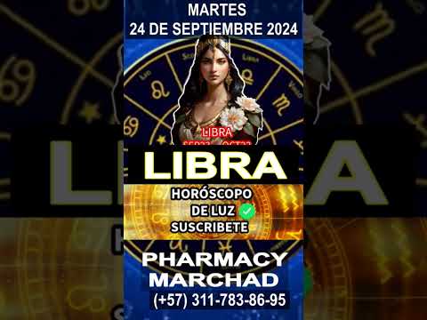 Horóscopo Diario - Libra - 24 de Septiembre de 2024. #shorts