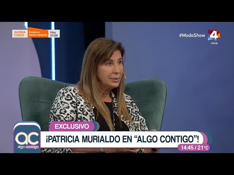 Algo Contigo - Patricia Murialdo: Extraño todo de la televisión
