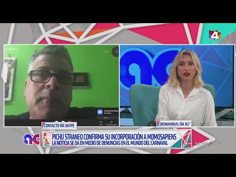 Algo Contigo - Pichu Straneo confirma su vuelta a Momosapiens en medio de las denuncias en carnaval