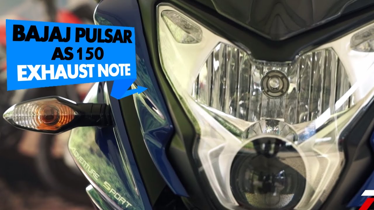 Bajaj Pulsar AS150 Stock Exhaust Note : PowerDrift