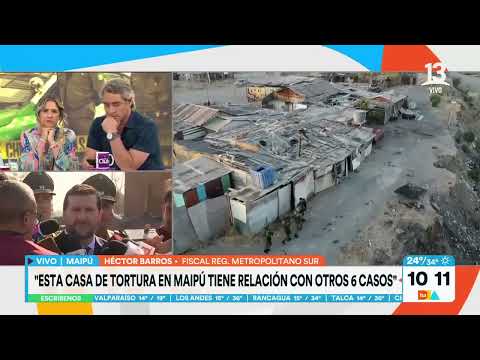 Fiscal se refiere a casa de la tortura utlilizado por Tren de Aragua en Maipú | Tu Día | Canal 13