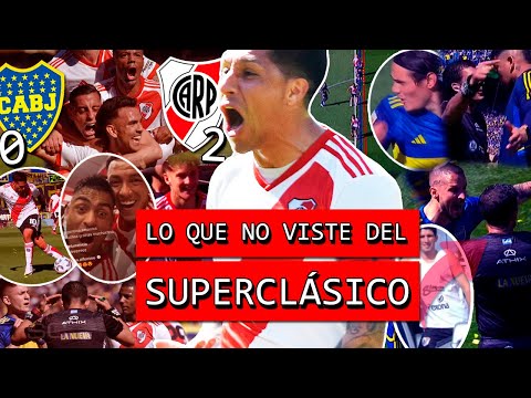 Lo que NO se VIÓ del SUPERCLASICO ¡RIVER le ganó a BOCA!  | Polémicas por arbitro, burlas y más!