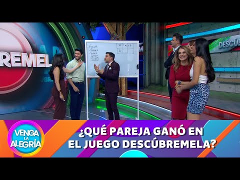 ¿Qué pareja ganó en el juego Descúbremela? | Programa 12 septiembre 2024 PARTE 1 | Venga La Alegría