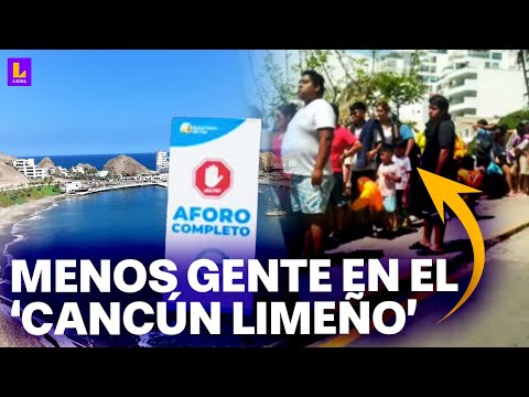 Limitan aforo en playas de Santa María del Mar: Tik Tok viral multiplicó las visitas a Embajadores