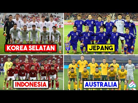 🌁INDONESIA UNJUK GIGI DISEPAK BOLA DUNIA! 10 Negara Asia yang Pernah Bermain di Ajang Piala Dunia