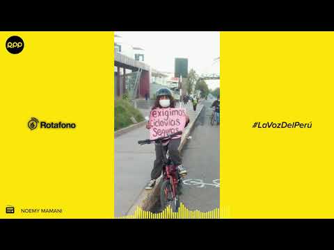 Cusco: Ciclistas instalan sus propias ciclovías para evitar accidentes de tránsito