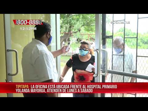 Anuncian horarios de atención en servicios migratorios para Tipitapa - Nicaragua