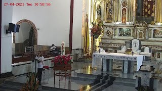 Transmisión Eucaristía Martes 27 de Abril 2021- 11:00 AM- Basílica del Señor de los Milagros