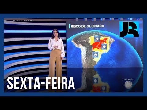Acompanhe a previsão do tempo para esta sexta (9) em todo o Brasil