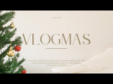 vlogmas01:แต่งต้นคริสต์มาส,ด