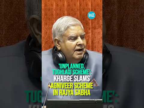 'Unplanned, Tughlaqi Scheme': Kharge Slams Agniveer Scheme In Rajya Sabha