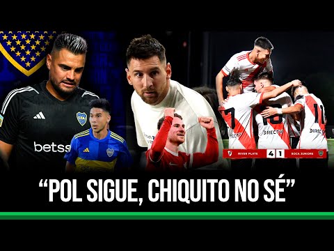 CHIQUITO ROMERO se iría de BOCA + MESSI casi a las PIÑAS + GOLAZO de ALEXlS + RIVER vs BOCA