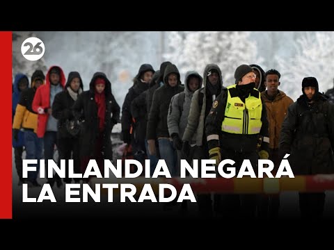 Finlandia aprobó una ley para negar la entrada a migrantes en la frontera con Rusia