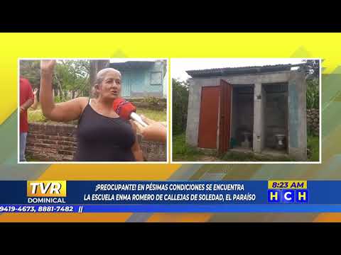 ¡Ni techo tiene!En total abandono escuela Emma Romero de Callejas del municipio de Soledad,ElParaíso