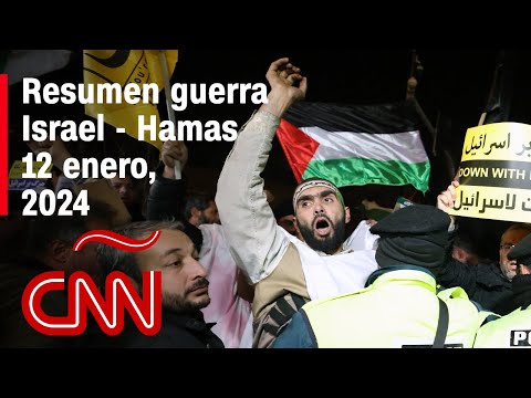 Resumen en video de la guerra Israel - Hamas: noticias del 12 de enero de 2024