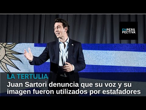 Juan Sartori denuncia que su voz y su imagen fueron utilizados por estafadores