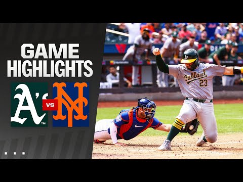 As vs. Mets Game Highlights (8/15/24) | MLB Highlights