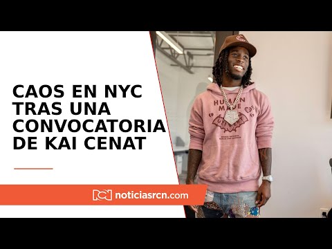Caos en Nueva York tras convocatoria del influencer Kai Cenat