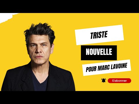Tristesse Profonde : Marc Lavoine, au plus mal pleure la perte d'un E?tre Cher
