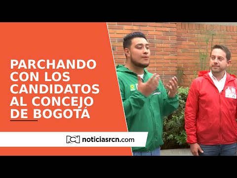 Parchando con Jesús David Araque, Ronald Vargas y Nicolás Salazar, candidatos al Concejo de Bogotá