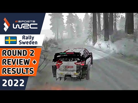 Rally Car🚙 eSports WRC 2022 using WRC 10 : Rally Sweden Review and Results