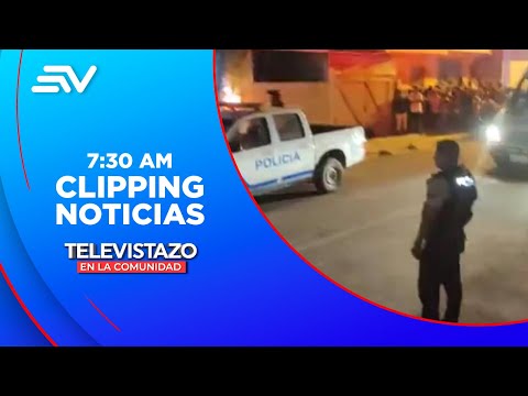 Un muerto y un herido dejó ataque en un bar de Salinas  | Televistazo | Ecuavisa