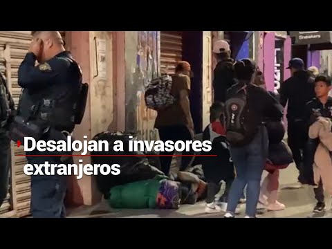 ¡Invasores! Extranjeros duermen en edificio sin autorización de los dueños: fueron desalojados