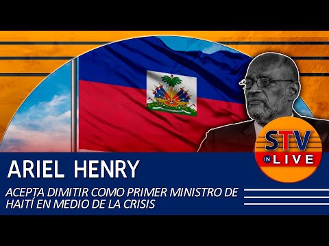ARIEL HENRY ACEPTA DIMITIR COMO PRIMER MINISTRO DE HAITÍ EN MEDIO DE LA CRISIS