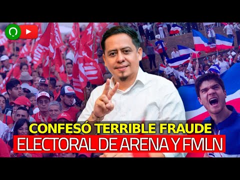 Sin querer Nuegadito CONFIESA Fraude Electoral cometido por ARENA y FMLN