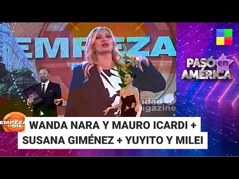 Wanda Nara y Mauro Icardi + Yuyito y Milei + Susana #PasóenAmérica| Programa completo (13/09/24)