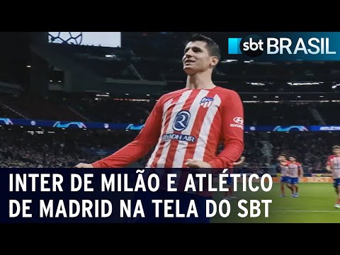 SBT vai transmitir confronto entre Inter de Milão e Atlético de Madrid | SBT Brasil (17/02/24)