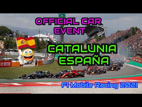 F1 MOBILE RACING 2021 CATALUNIA OFFICIAL CAR EVENT + SETUP