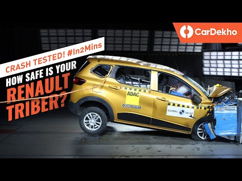 Renault Triber Crash Test Rating: ⭐⭐⭐⭐ | AFFORDABLE और SAFE भी! | Full Details #in2mins