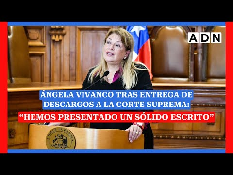 Ángela Vivanco tras entrega de descargos a la Corte Suprema: “Hemos presentado un sólido escrito”