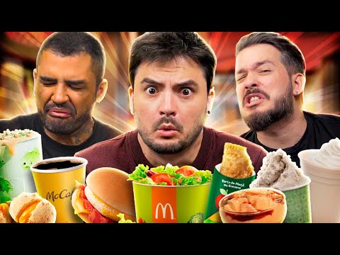 PROVANDO COMIDAS QUE NINGUÉM PEDE!