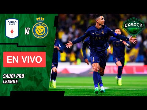 ABHA CLUB vs AL NASSR EN VIVO  CRISTIANO RONALDO TITULAR - SAUDI PRO LEAGUE