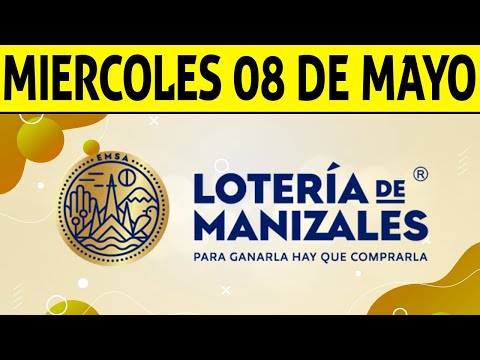 Resultados Lotería de MANIZALES del Miércoles 8 de Mayo de 2024  PREMIO MAYOR