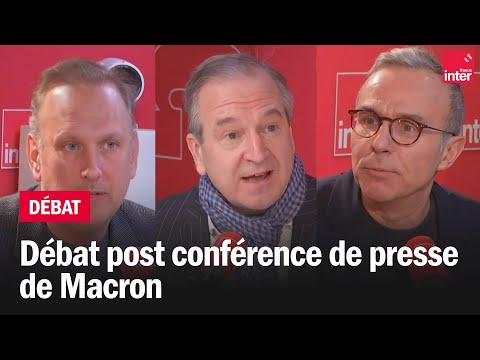 Débat post conférence de presse de Macron : Vincent Martigny, Guillaume Roquette et Philippe Besson