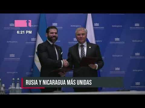 Rusia y Nicaragua más unida: Crean Comisión para Cooperación Parlamentaria