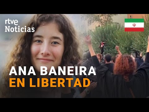 LIBERADA Ana Baneira, la joven española ENCARCELADA durante las PROTESTAS contra el régimen I RTVE